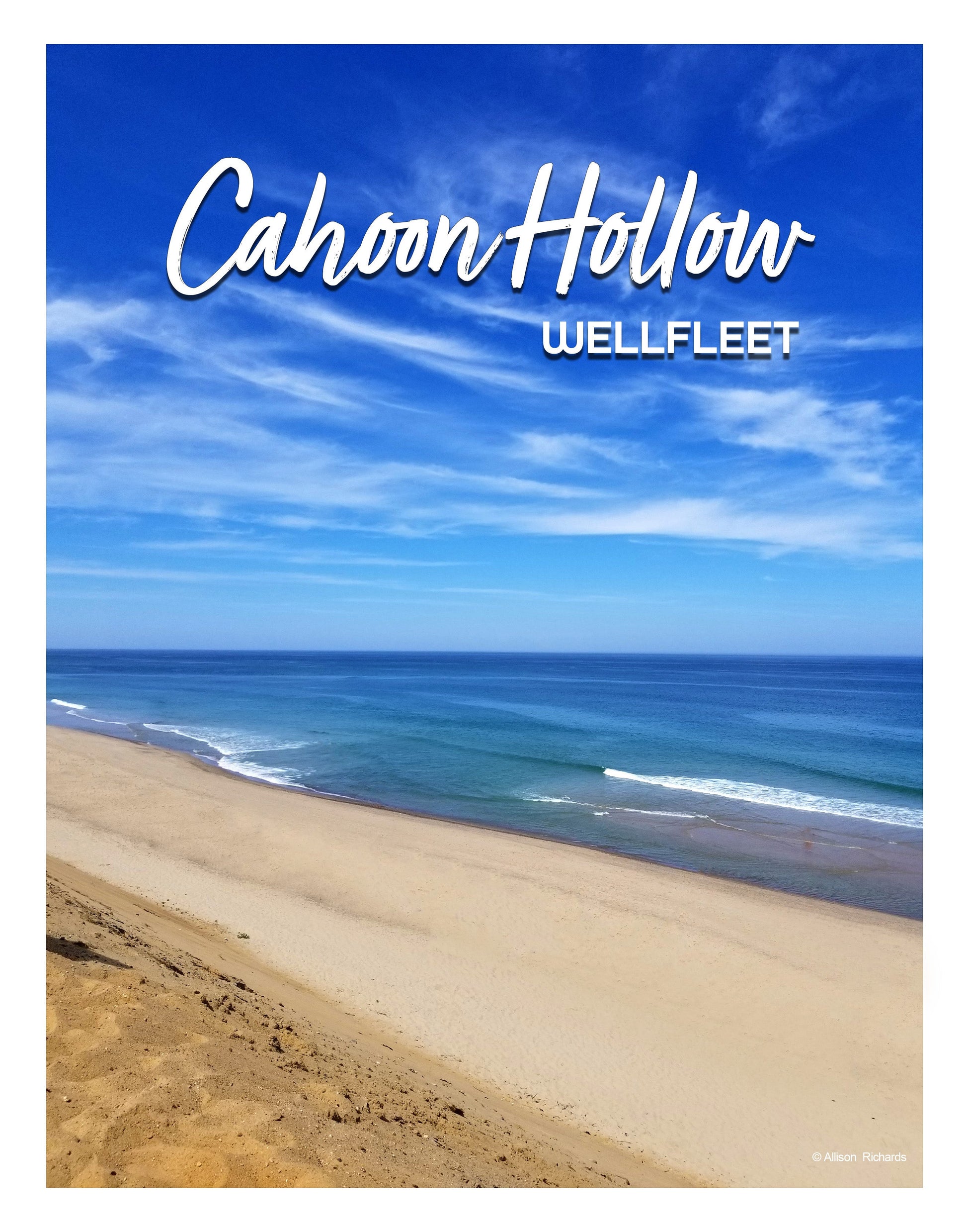 Cahoon Hollow Poster - Allie Richards Photography