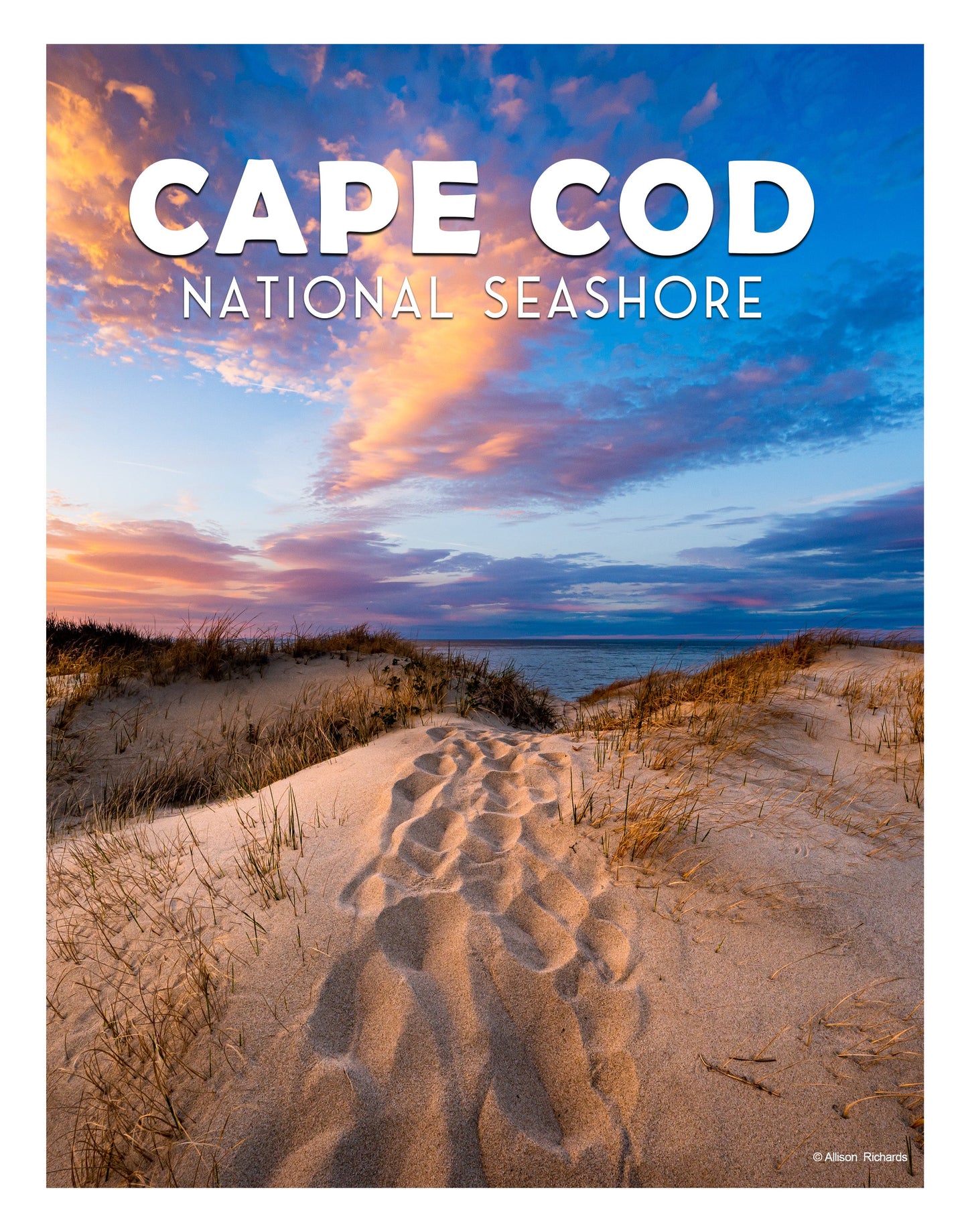 Cape Cod National Seashore Poster - Allie Richards Photography