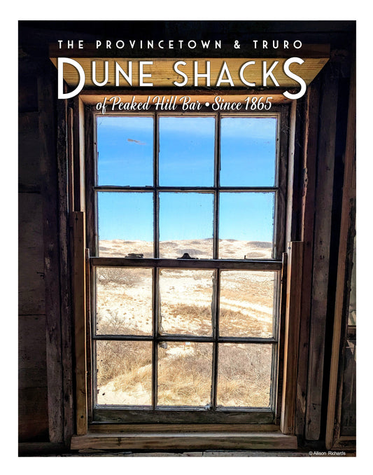 Dune Shacks Poster - Allie Richards Photography