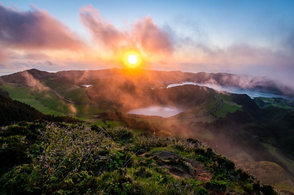 Last Light on the Crater - Allie Richards Photography