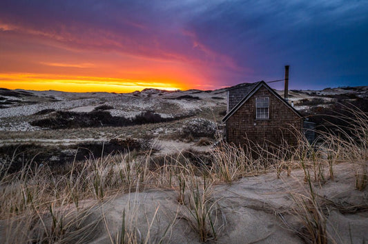 Morning Glow in the Dunes - Allie Richards Photography