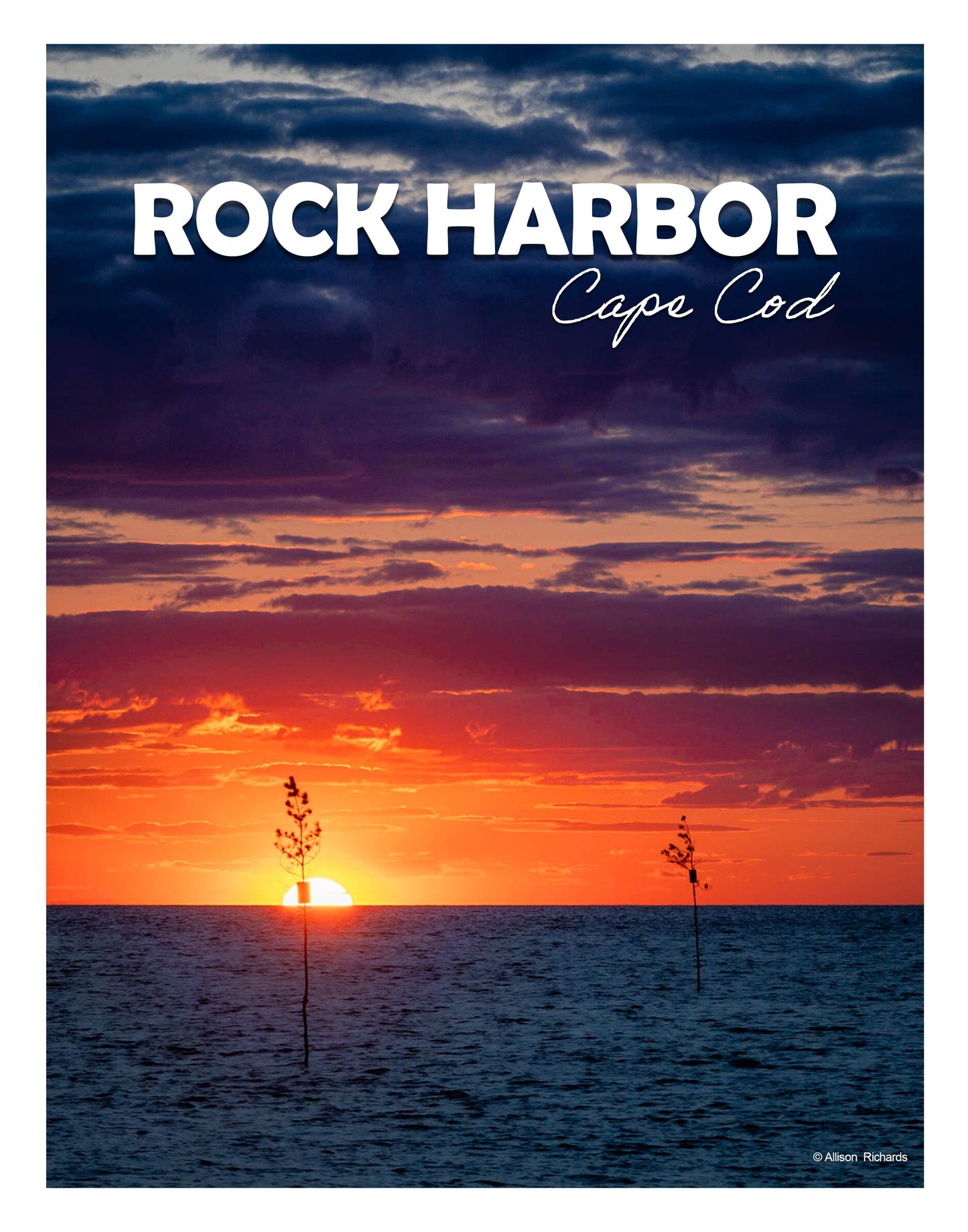 Rock Harbor Poster - Allie Richards Photography