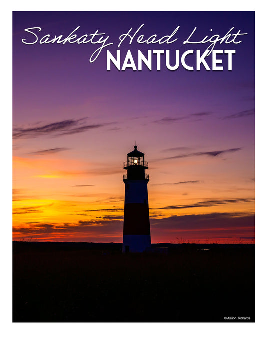 Sankaty Head Light Poster - Allie Richards Photography