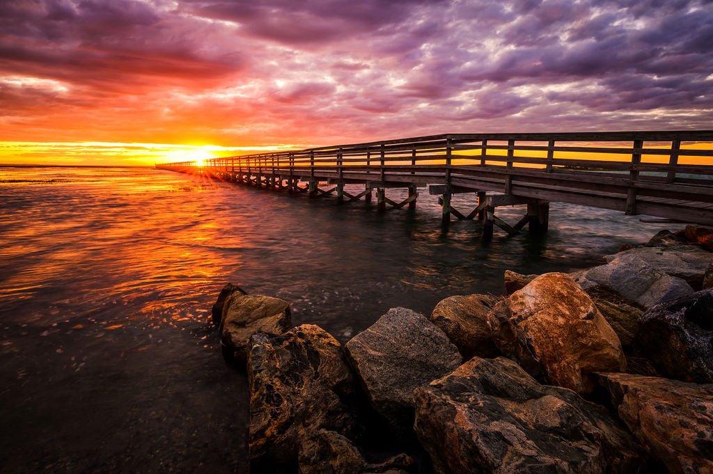Sunset at Grays Beach - Allie Richards Photography