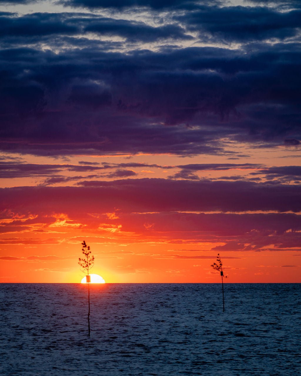 Sunset on Rock Harbor - Allie Richards Photography